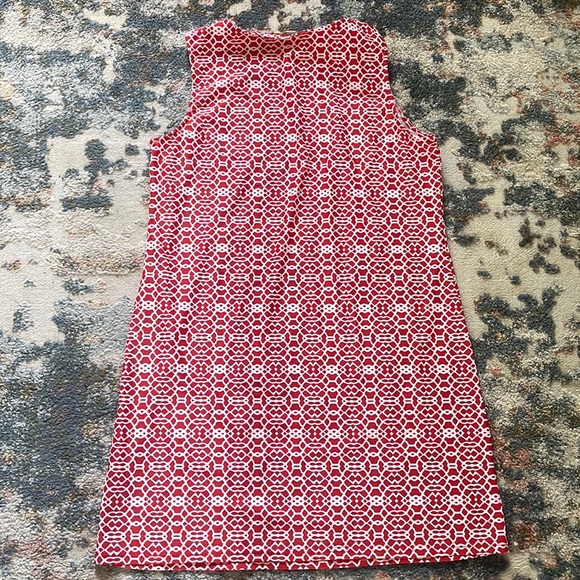 Coral Patterned Dress - Picture 3 of 3